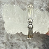 Vintage Fred Harvey style three stone row bracelet