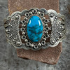 Fred Harvey  Style Bisbee Turquoise Bracelet