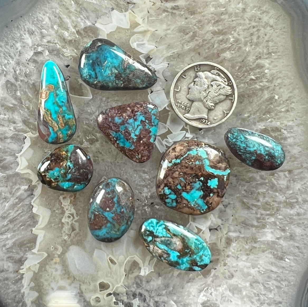 BIsbee Turquoise Cabochon Collection - Durango Silver Company