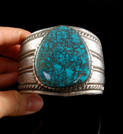 Cloud Mountain Turquoise Cuff Bracelet