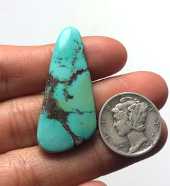 23 carats Hubei Turquoise Cabcohon