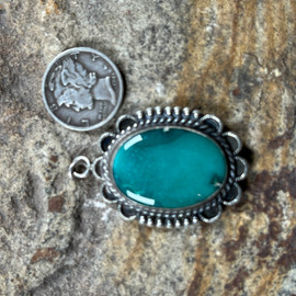 Lovely Old Navajo Royston Pendant