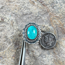 Vintage Turquoise Rime.  Vintage Turquoise Rime.