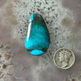 Smokey Blue Bisbee Turquoise Canochon