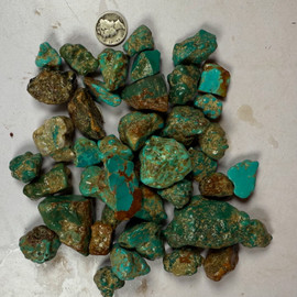 Vintage  Royston Turquoise Rough - 1 Vintage  Royston Turquoise Rough - 1