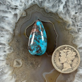 Smokey Bisbee Turquoise Cabochon - 502