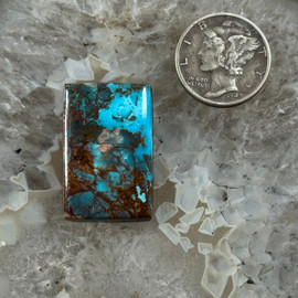 Lg Rectangle Bisbee Turquoise Cabochon Lg Rectangle Bisbee Turquoise Cabochon