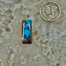 Rich Royal Blue Bisbee Turq Cabochon
