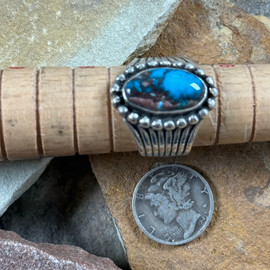 Royal Blue Bisbee Turquoise Ladies Ring