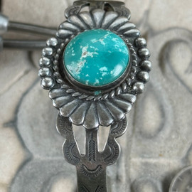 Fred Harvey sunburst vintage Turquoise bracelet