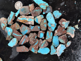Authentic Rough Bisbee Turquoise-Natural