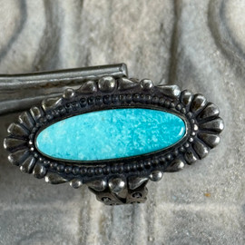 Fred Harvey style, Sunburst Arizona blue ladies