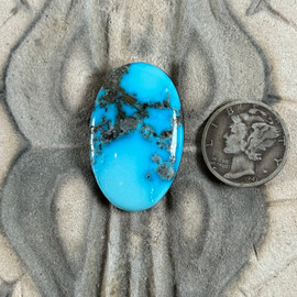 Morenci turquoise oval Canochon – 02