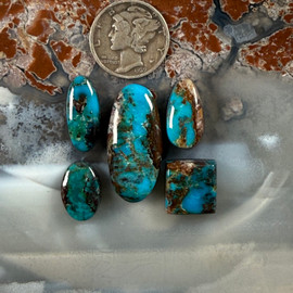 Royal Blue Bisbee Turquoise Cab  Collection