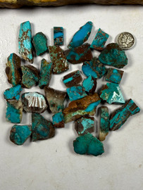 Authentic Bisbee Turquoise rough slabs
