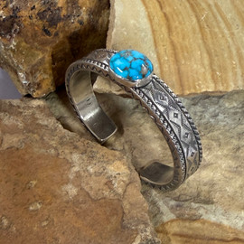 Spiderweb Bisbee Bracelet by Quaid Shorty