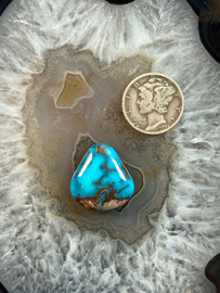 Royal Blue Bisbee Turquoise Cab