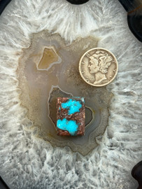 Royal Blue Bisbee Turquoise Cab-641