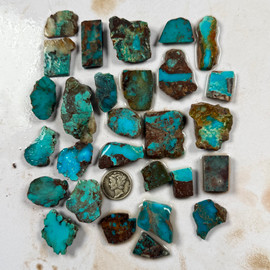 Bisbee Turquoise rough - 205-R