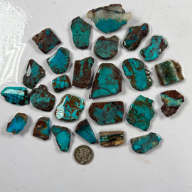 Bisbee Turquoise rough -207