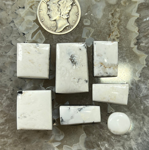 White Buffalo  Cabochon collection  2