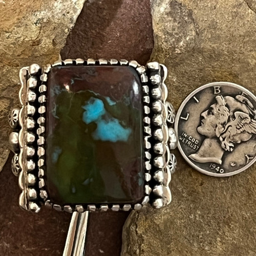 Unusual Blue and Green Turquoise in Red Matrix Unusual Blue and Green Turquoise in Red Matrix