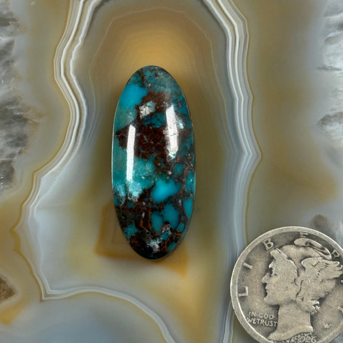 Bisbee Turquoise with Quartz-28