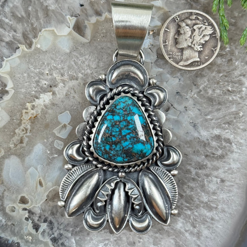 Derrick Gordon Bisbee Turquoise Pendant