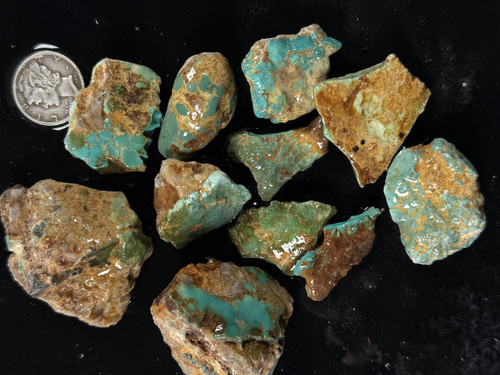 Vintage Royston Turquoise rough