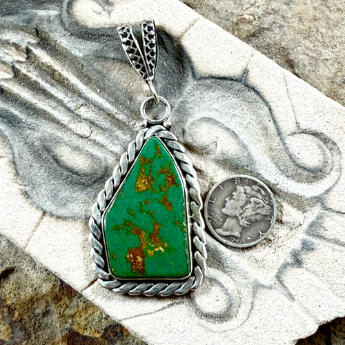 Chee Manassa Turquoise Pendant