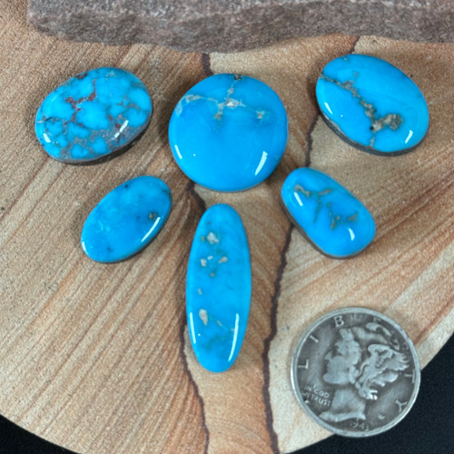 Morenci Turquoise Cab Collection