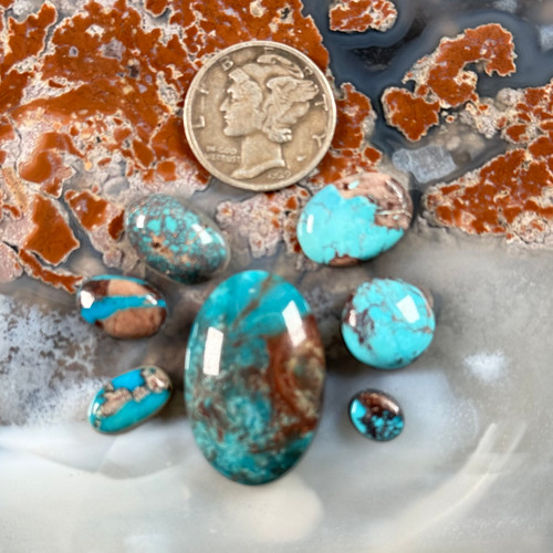 Bisbee Turquoise Cabochon collection Danish 153