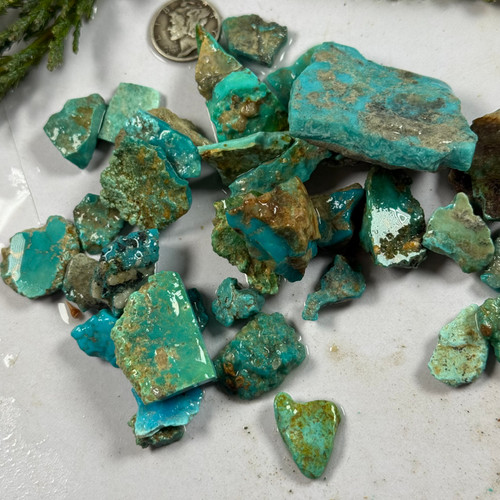 Big Blue Gem Turquoise Rough