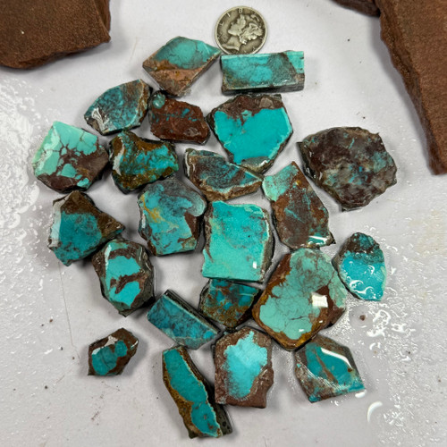 Bisbee Turquoise slabs for sale