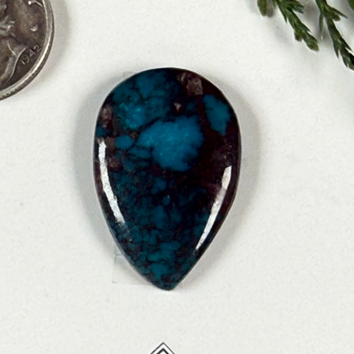 Royal Blue Bisbee Turquoise Cab-619