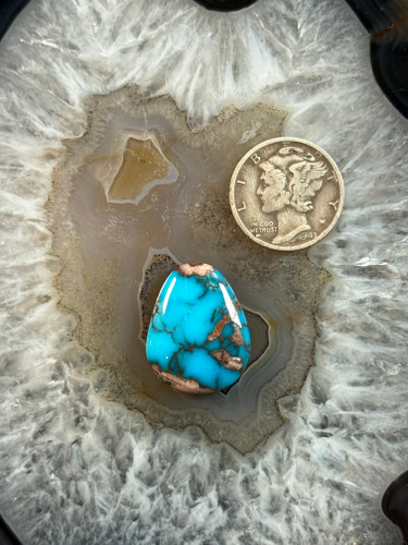 Royal Blue Bisbee Turquoise Cab-635