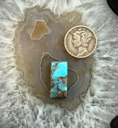 Smokey Bisbee Turquoise Cab-655