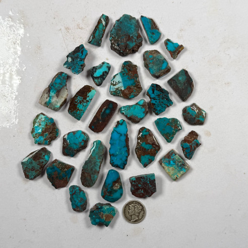 Bisbee Turquoise rough-208