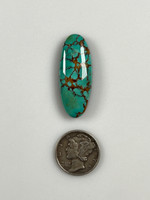 Spiderweb Turquoise Mountain Cabochon