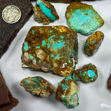 to town large Royston Turquoise rough for sale