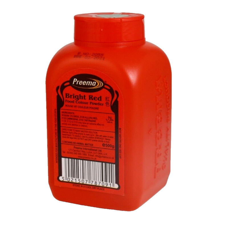 Preema Food Colour Powder Red