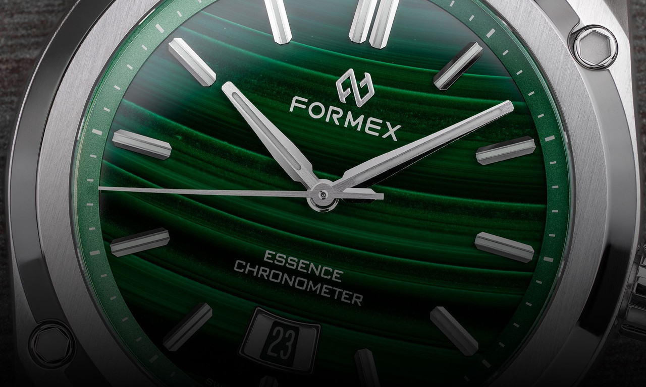 Formex Essence 43 Automatic Chronometer Malachite 1 compressed