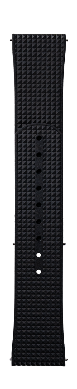 【forme】arab strap2 size:6 Formex REEF Black Rubber Strap (without clasp)