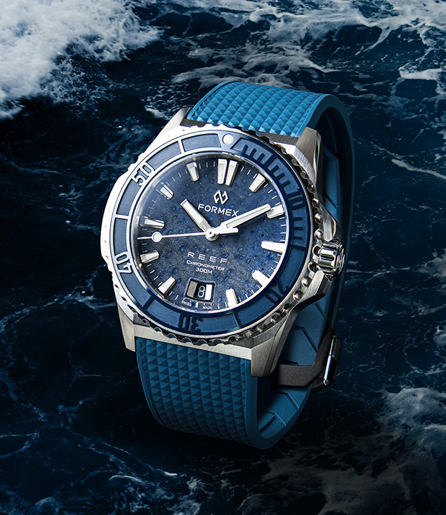 Formex x Ocarat Reef 39.5mm Blue Coral - Edition Spéciale COSC 300M