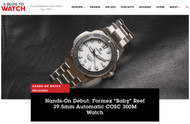 Hands-on review by Ablogtowatch: Baby Reef 39.5mm - Formex