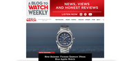 A Blog to Watch: New Release Formex Essence 39mm Blue Agate Watch