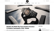 Hands-On With The New Formex Essence Ceramica Automatic COSC 41mm