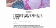 Mainspring Watch: Formex Essence Ceramica Skeleton COSC 41 Stradale Viola