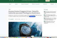 Le Nouveau Réveil: Formex Essence Leggera 43 mm Quand la météorite rencontre l’horlogerie de précision