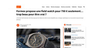Le Nouveau Réveil: Formex propose une field watch pour 790 € seulement… trop beau pour être vrai ?